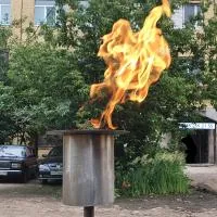 Газовая горелка ГВД 379 10 89 00 ПС (197274) производство вечный огонь ø 154 мм. ветроустойчивая  в Усинске
