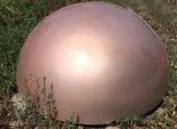 Полусфера металлическая медь (207268) производство промоборудование ø 1000 мм.  в Усинске