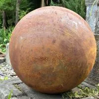 Стальная сфера — 3D КОРТЕН (518913) ∅ 1500 мм. Усинск 
