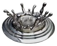 Всплеск воды из нержавеющей стали (517626) монтаж арт-объект  в Усинске