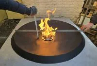 Чаша 850 вечный огонь (518171) сертификат комплект горелка ГВД 379 10 89 00 ПС - ø мм. ветроустойчивая  в Усинске