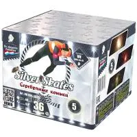 Салют Серебряные коньки. Купить Салют Серебряные коньки VH080-36-01 — магазин продажа салютов недорого —  Усинск, производитель Русский фейерверк - Русская пиротехника, доставка по России  +7 963 711 89 03 — Усинск | usinsk.piroclub.ru