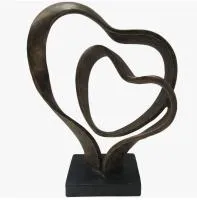 Скульптура интерьера сердце (518282) сертификат арт-объект  в Усинске