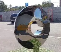 Линза арт  скульптура (519060) ∅ 2500 сталь AISI304 Усинск 