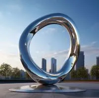 Городская скульптура в форме кольца (518262) сертификат арт-объект  в Усинске