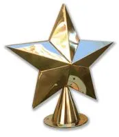 Звезда двусторонне выпуклая ø 350 (517612) сертификат на обелиск - стела памятник мм. пустотелая  в Усинске
