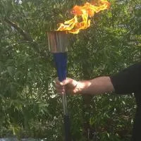 Факел на праздник Сахалин (197156) производство жидкость факелы ø 135 мм. ветроустойчивая  в Усинске