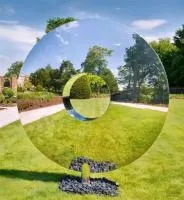 Уличная скульптура ЛИНЗА (519086) ∅ 1000 сталь AISI304 Усинск 