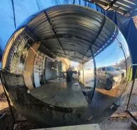 Сфера шар ø 2000 мм. (514274) производство - арт-объект пустотелая  в Усинске