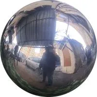 Шар ø 450 мм. полый полированный (517582) производство - сфера арт-объект пустотелая  в Усинске