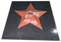 Звезда из красного гранита ø 1500 (518225) монтаж комплект горелка ГВД 379 10 89 00 ПС вечный огонь мм. пустотелая  в Усинске