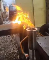 Газовая горелка 82 (517542) монтаж комплект ГВД 379 10 89 00 ПС ø мм. ветроустойчивая  в Усинске