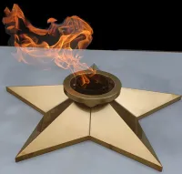 Звезда ø 800 мм. (1631) сертификат комплект горелка ГВД 379 10 89 00 ПС вечный огонь пустотелая  в Усинске