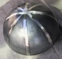 Полусфера сталь Ст3 ∅ 1350 стенка 6 мм. (518636) в Усинске