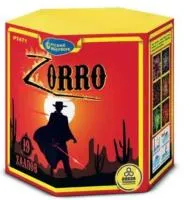 Фейерверк Zorro. Купить Фейерверк Zorro  Р7471 — магазин продажа салютов недорого —  Усинск, производитель Русский фейерверк - Русская пиротехника, доставка по России  +7 963 711 89 03 — Усинск | usinsk.piroclub.ru
