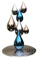 Капли скульптура в фойе (517630) монтаж арт-объект  в Усинске