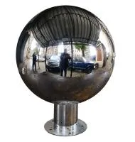 Сфера шар ø 500 мм. (517180) монтаж - арт-объект пустотелая  в Усинске