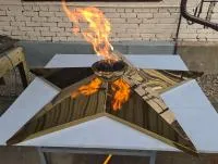 Звезда вечный огонь (514264) производство комплект горелка ГВД 379 10 89 00 ПС ø 1500 мм. пустотелая  в Усинске