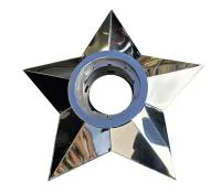 Звезда с газовой горелкой (518316) сертификат комплект горелка ГВД 379 10 89 00 ПС вечный огонь ø 600 мм. пустотелая  в Усинске