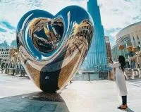Сердце городская скульптура (518274) монтаж арт-объект  в Усинске
