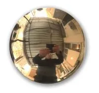 Шар латунь ø 100 мм. (517569) производство - сфера арт-объект пустотелая  в Усинске