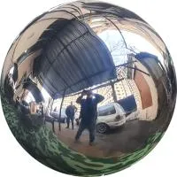 Шар ø 500 мм. полый полированный (517583) сертификат - сфера арт-объект пустотелая  в Усинске