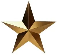 Звезда СССР накладка на стелу листовая бронза в Усинске (518487)