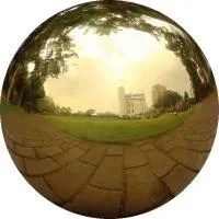 Полированный шар из латуни (198298) производство - сфера арт-объект ø 1000 мм. пустотелая  в Усинске