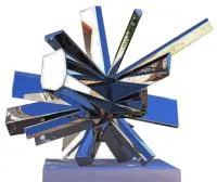 Рост камней скульптура из нержавеющей стали (517636) производство арт-объект  в Усинске