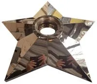 Звезда из листовой бронзы (518219) сертификат комплект горелка ГВД 379 10 89 00 ПС вечный огонь ø 950 мм. пустотелая  в Усинске