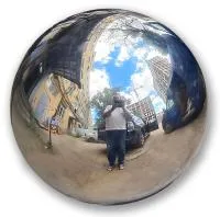 Шар ø 1100 мм. полый полированный (517594) поставка - сфера арт-объект пустотелая  в Усинске