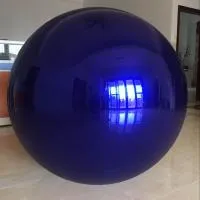 Шары цветные из нержавейки (198305) сертификат - сфера арт-объект ø 1000 мм. пустотелая  в Усинске