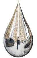 Капля дождя скульптура (517543) монтаж арт-объект  в Усинске