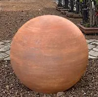 Железный шар сталь кортен (518914) ∅ 1350 мм. Усинск 