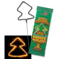 Бенгальские огни фигурные Елочка 250-2 ТР163 купить от производителя Троицкий снаряжательный завод — Усинск