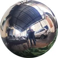 Шар ø 350 мм. полый полированный (517580) монтаж - сфера арт-объект пустотелая  в Усинске