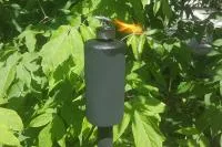 Факел садовый несгораемый фитиль (197416) монтаж ø 65 мм. ветроустойчивая  в Усинске