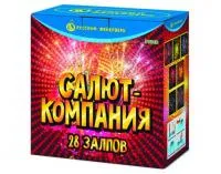 Фейерверк Салют-компания Р7318 купить от производителя Русский Фейерверк — Усинск