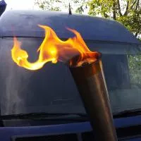 Факел сценический левкой (197153) сертификат жидкость факелы ø 135 мм. ветроустойчивая  в Усинске