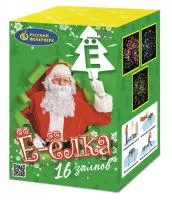 Батарея салютов Ё-Ёлка Р7062 купить от производителя Русский Фейерверк — Усинск