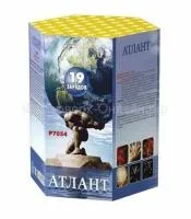 Батарея салютов Атлант. Купить Батарея салютов Атлант Р7054ФМ — магазин продажа салютов недорого —  Усинск, производитель Русский фейерверк - Русская пиротехника, доставка по России  +7 963 711 89 03 — Усинск | usinsk.piroclub.ru