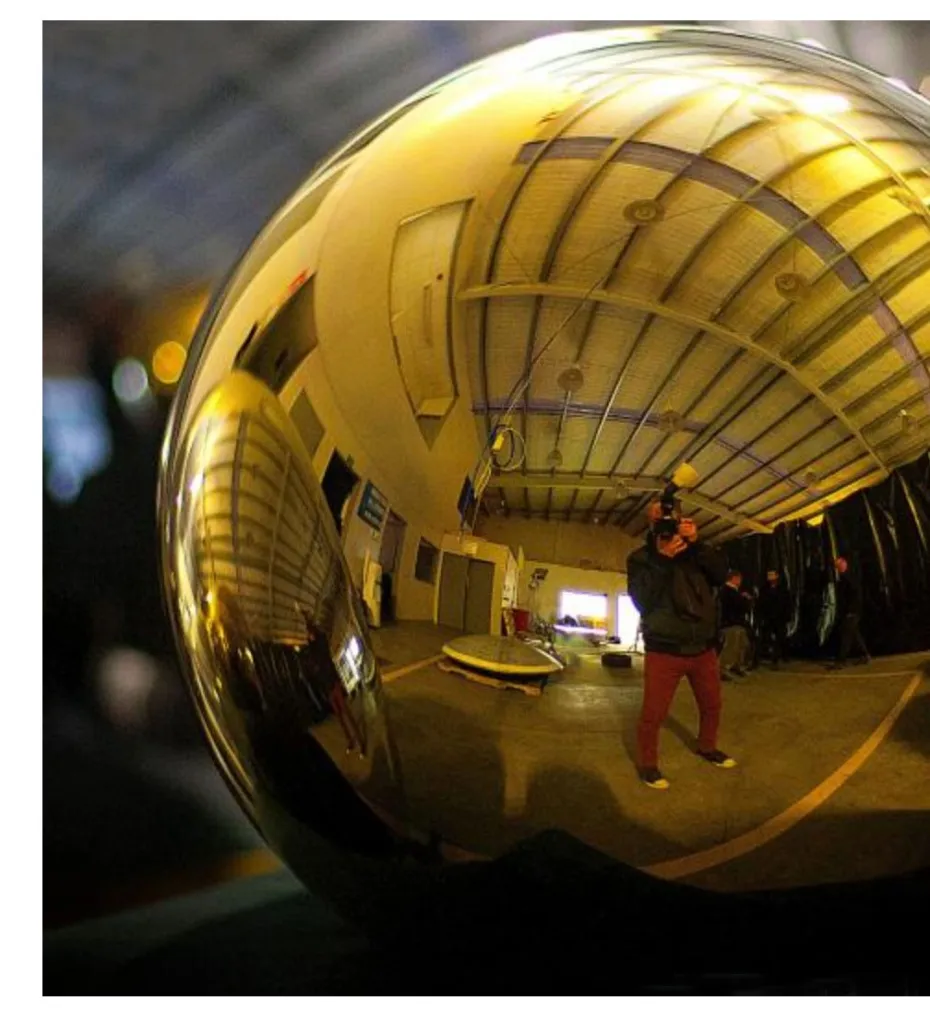 Стальная сфера - полировка до зеркального блеска в Усинске